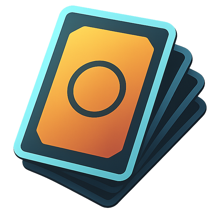 Pokemon cards with glow effect